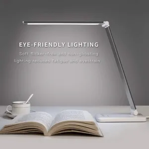 Eye-Caring Desk Lamp with USB Charging Port