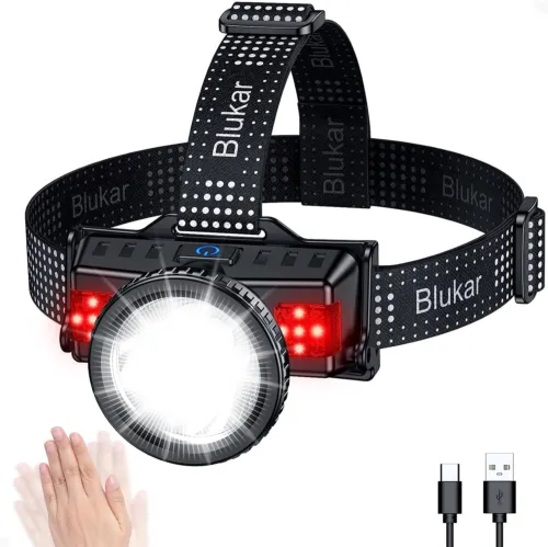 Super Bright Lightweight Waterproof LED Head Torch