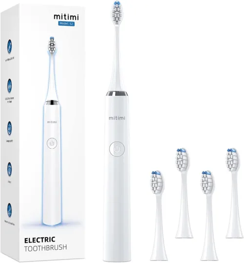 Rechargeable Power Sonic Toothbrush with smart timer