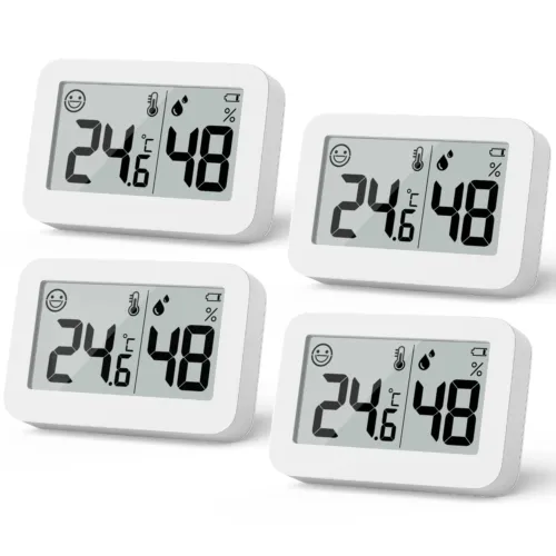 Mini Hygrometer Indoor Thermometer, Humidity Gauge