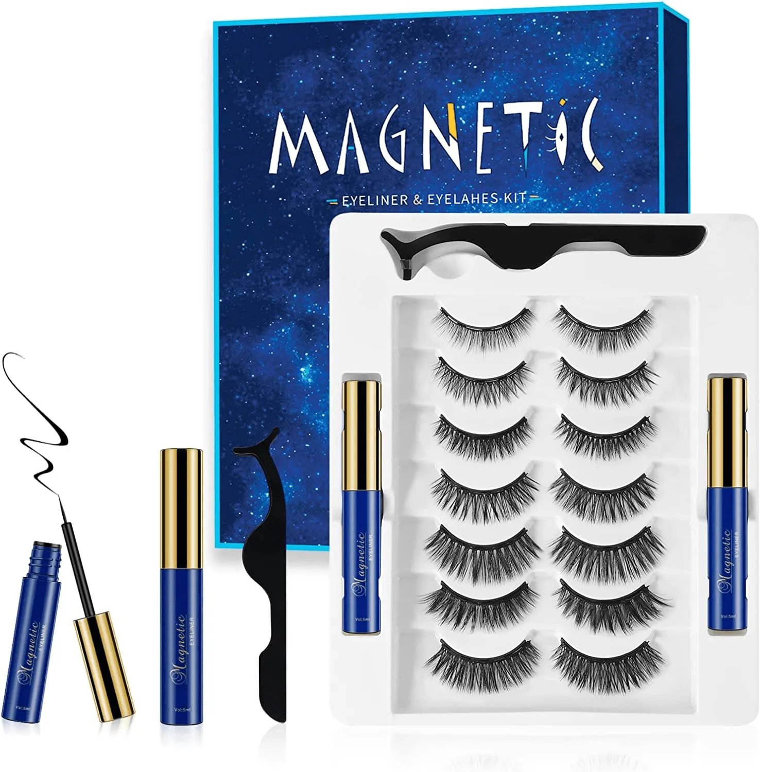 Magnetic Eyelashes Natural Look