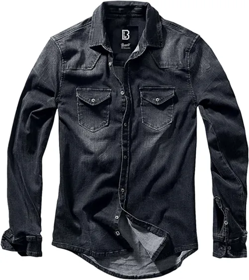 Brandit Men's Jeans Shirt Riley Denimshirt