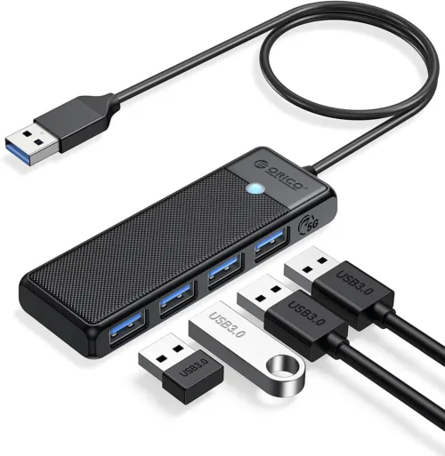 Ultra Slim USB Splitter for Laptop