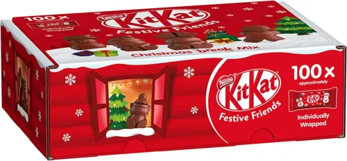 Kit Kat, Festive Friends – 100 Assorted Milk