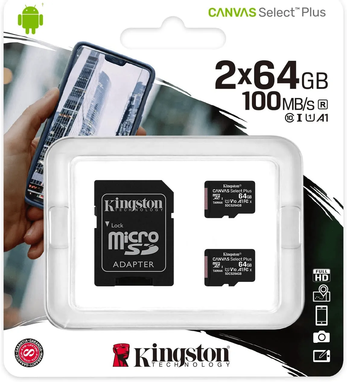 Kingston Canvas Select Plus microSD Card