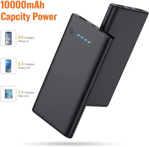 Ultra Slim Powerbank with 2 OutPut Fast Charge