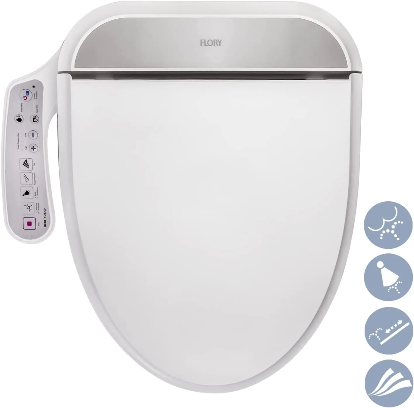 Electronic Smart Bidet Seat Easy Install Heated Seat