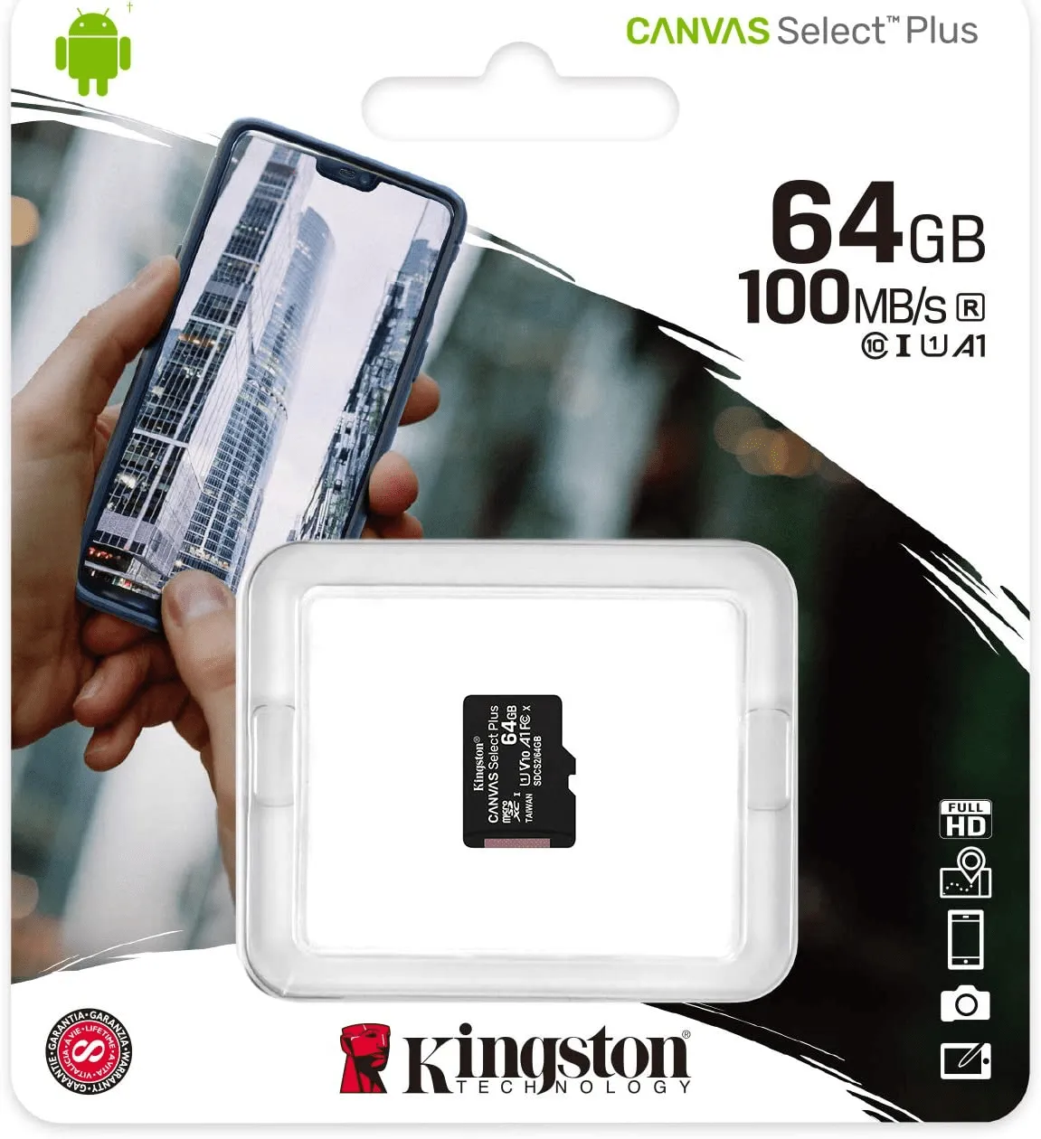 Kingston Canvas Select Plus microSD Card