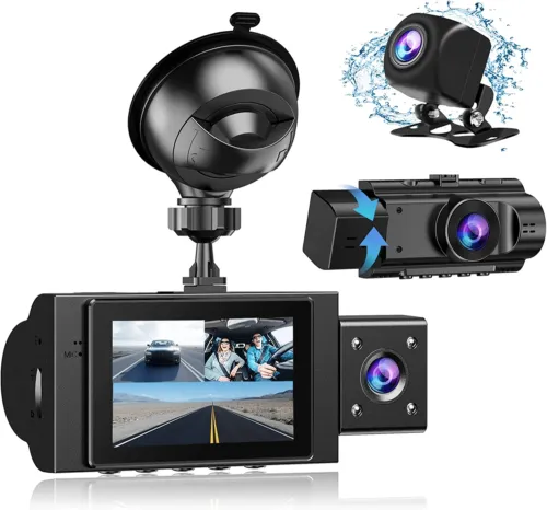 Dashcam Car Camera Video Recorder with Infrared Night Vision