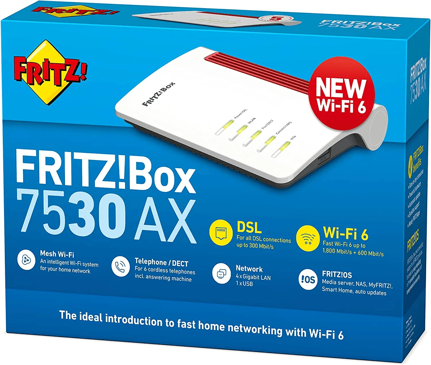 AVM FRITZ!Box 7530 AX Edition International, Modem