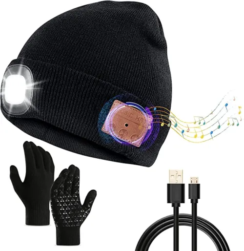 Warm Hat LED Music Knitted Cap