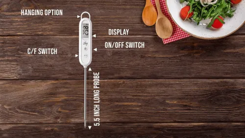 Digital Meat Thermometer for Cooking