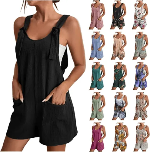 Loose Playsuit Ladies Camisole Sleeveless