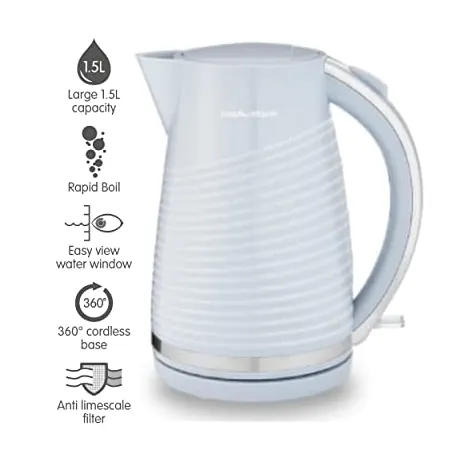 Jug Kettle Rapid Boil with Limescale Filter