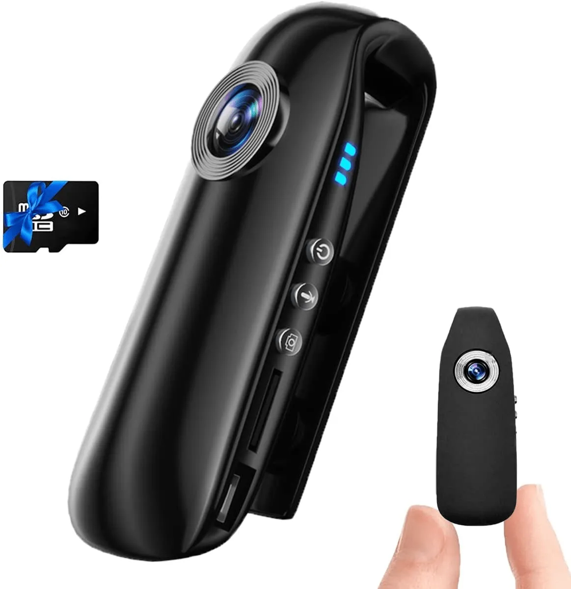 Mini Spy Camera with 64GB Memory Card