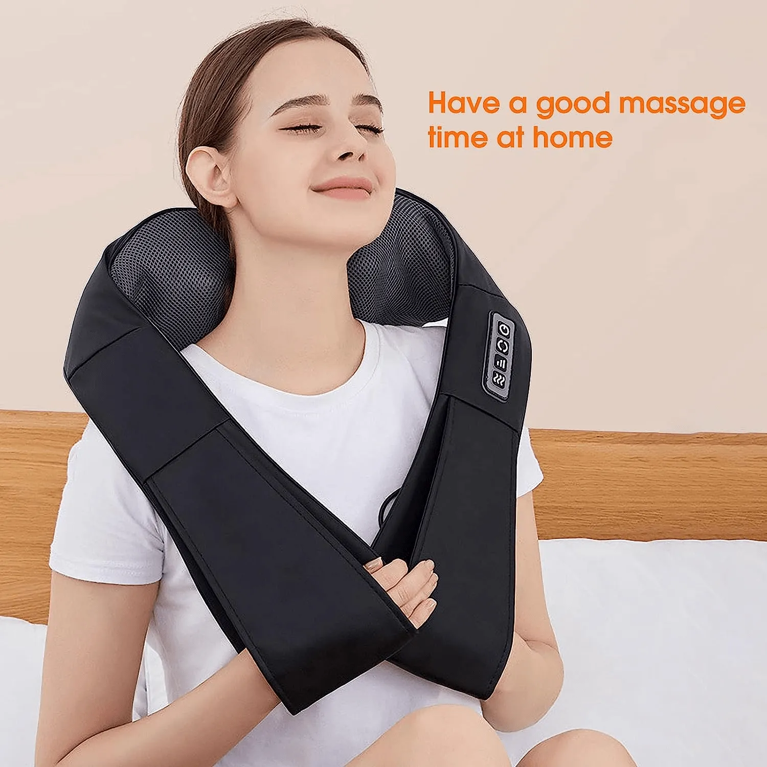 Electric Back Shoulder Massager with Heat