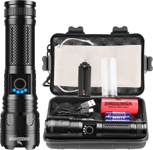 Rechargeable Battery Torch Tactical Flashlight