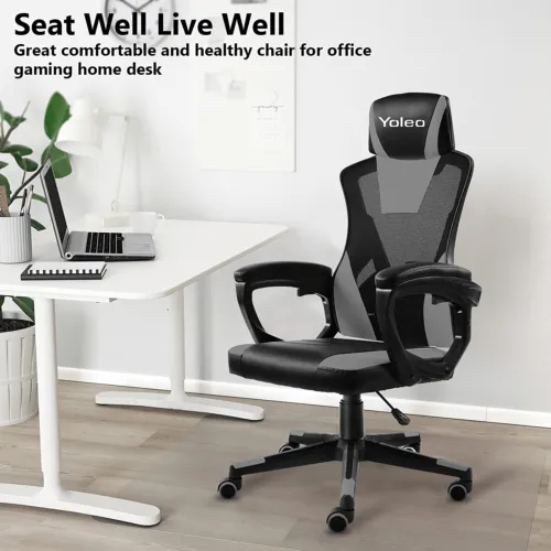 Ergonomic Home Office Desk Chairs Lumbar Support