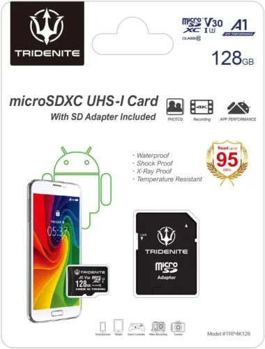 Micro SD Card MicroSDXC Memory with SD Adapter
