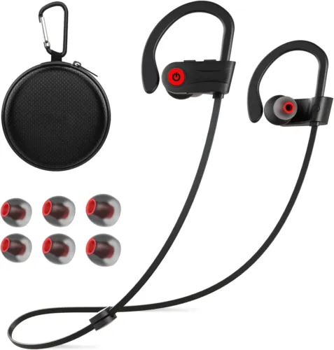 Wireless Headphones IPX7 Waterproof Earphones Sport Earbuds