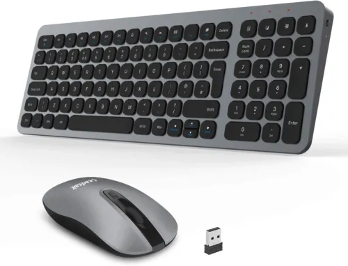 Wireless USB Mouse and Compact Computer Keyboard Combo