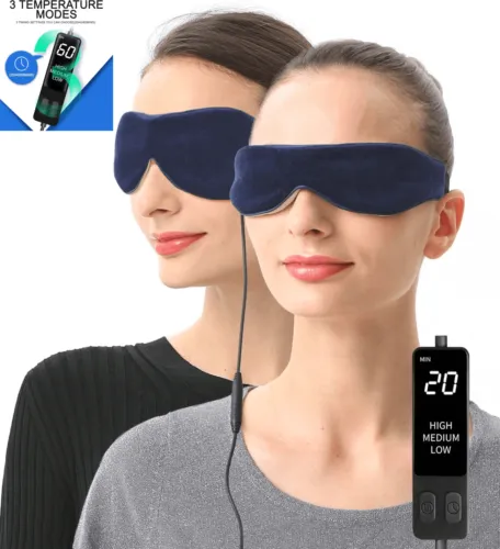 Heated Eye Mask and Microwavable Hot Eye Compress