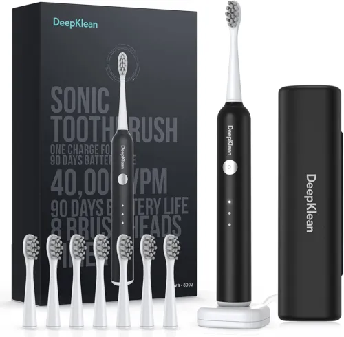 Sonic Electric Toothbrush for Adults with Rechargeable Battery