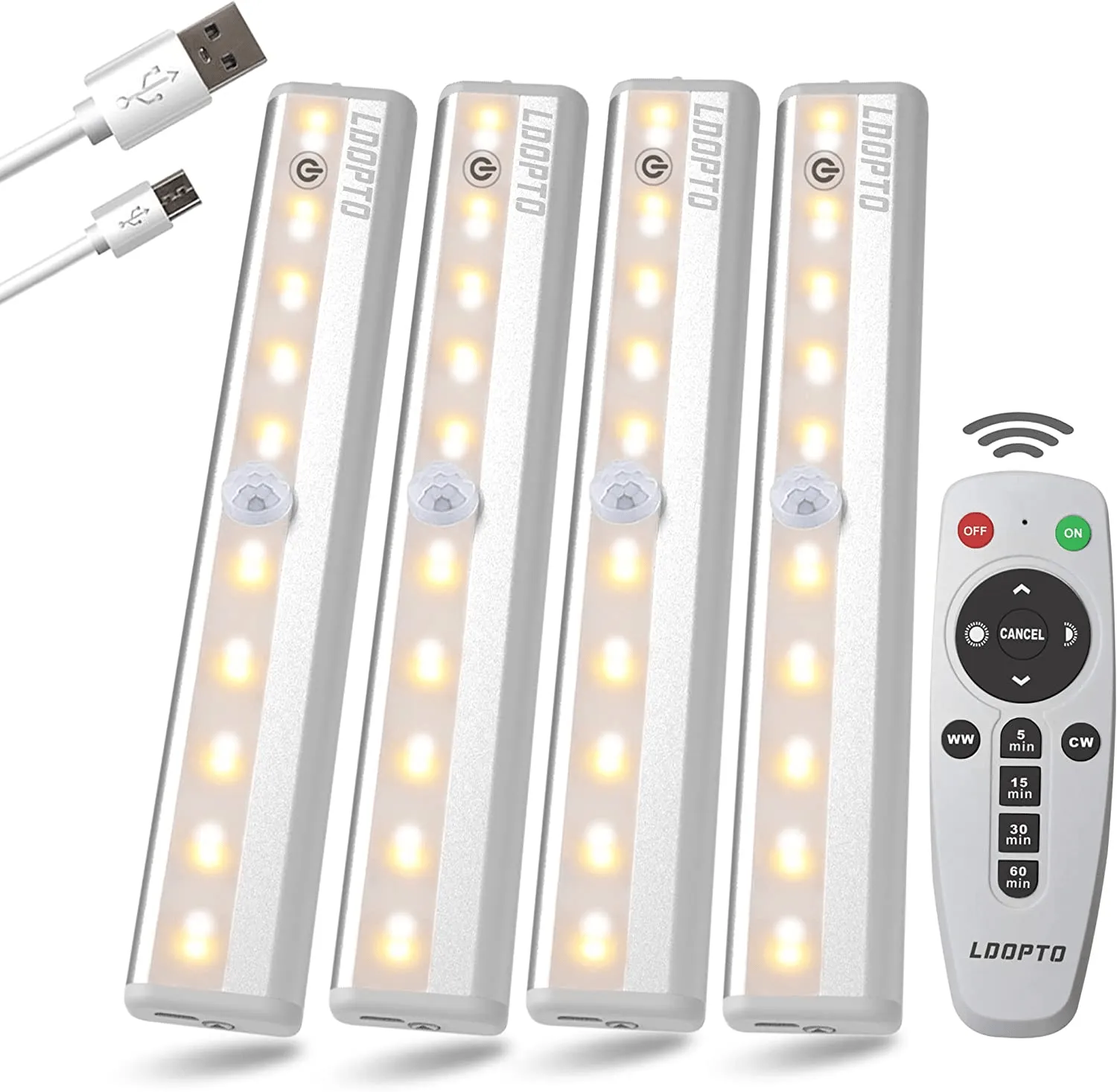 LED Rechargeable Battery Operated Lights