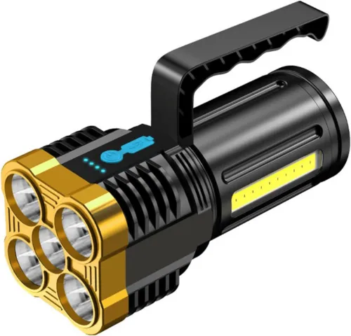 Portable Rechargeable Waterproof Powerful Handheld Flashlight
