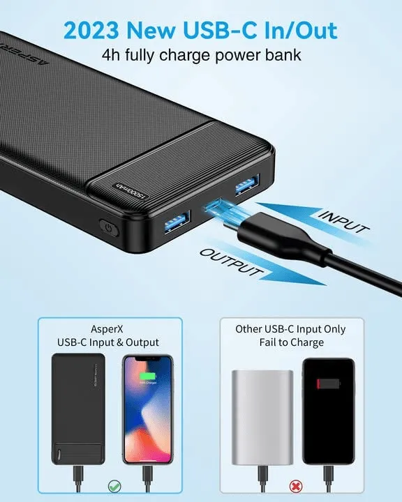 Power Bank Fast Charging Phone Charger Powerbank for iPhone