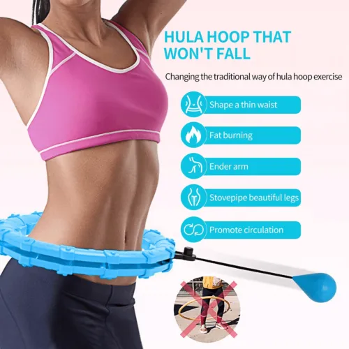 Auto Spinning Hoop Detachable Smart Hoops Detachable Ring