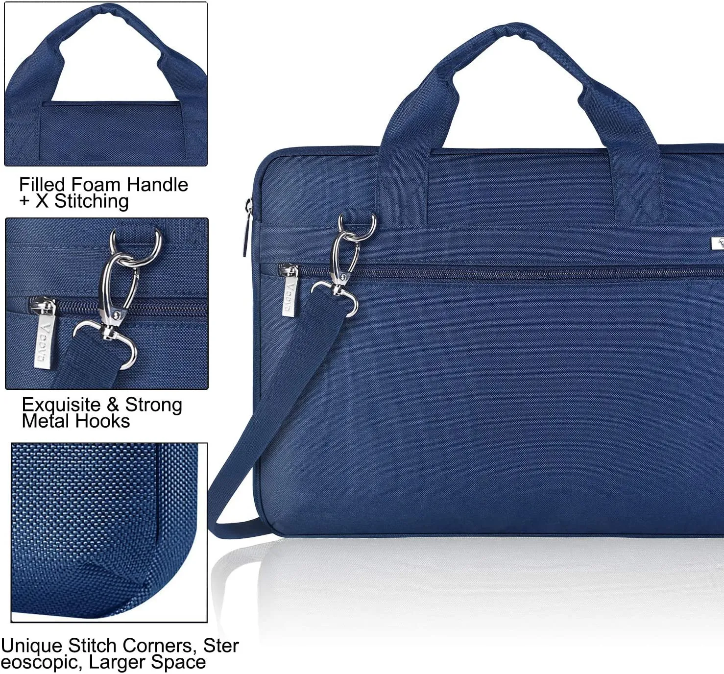 Laptop Bag Carry Case with Shoulder Strap