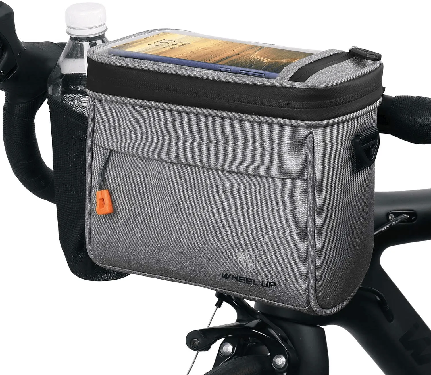 Bicycle Frame Bag Large Capacity Waterproof Bike Phone Bag