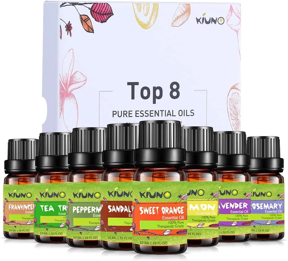 Therapeutic Aromatherapy Fragrance Oils Set for Diffusers