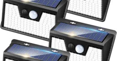 Solar Security Lights Outdoor Motion Sensor