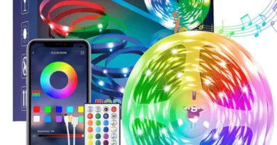 RGB Colour Changing Led Lights for Bedroom with Bluetooth App