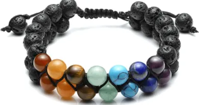 Chakra Crystals Stone Bracelet Reiki Healing