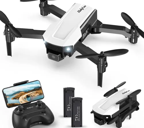 Mini Foldable Drone with FPV Camera RC Quadcopter with Voice and Gesture Control