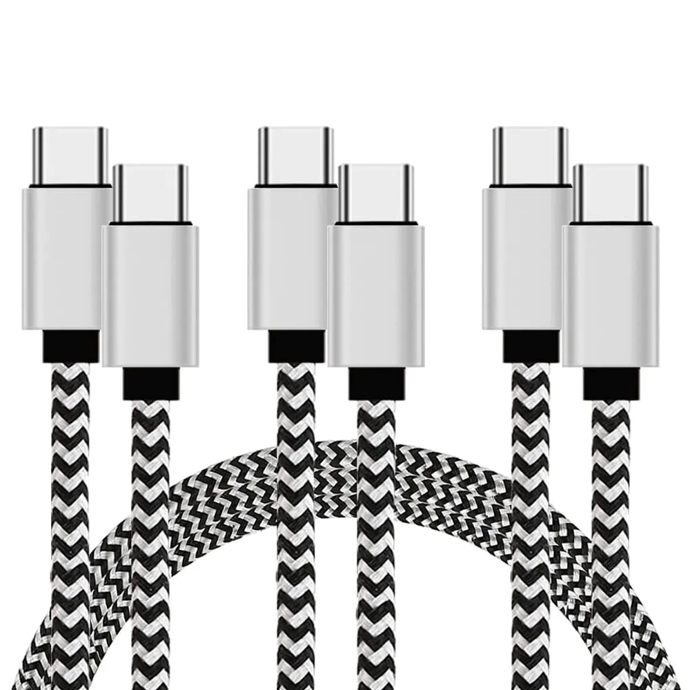 Type C Charger Cable Fast Charging Nylon Braided