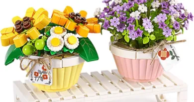 Flower Bouquet Building blocks Artificial Flowers Building Blocks