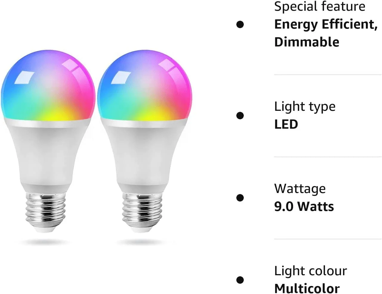 WiFi Led Light Bulb Works with Alexa and Google Home