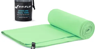 Ultra lightweight and fast drying travel Microfibre towel