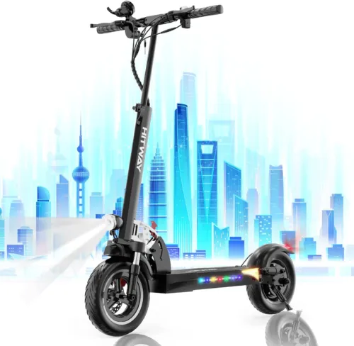 Electric Scooter for Adults Three Speed Modes with LCD Screen