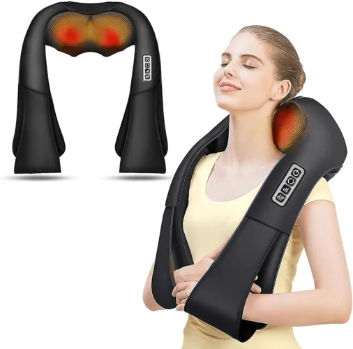 Neck Back and Shoulder Massager with Heat