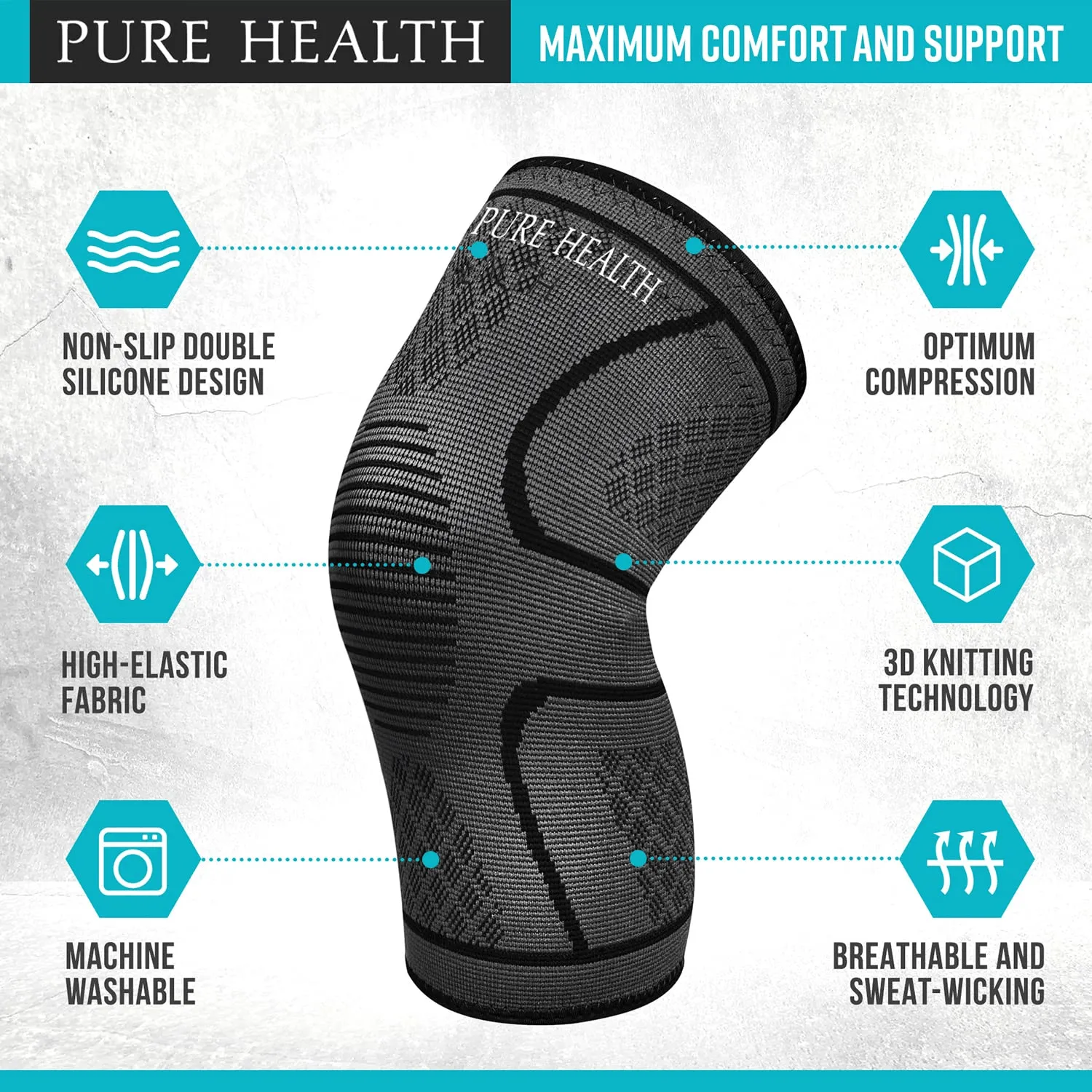 Knee Support Brace Compression Sleeve