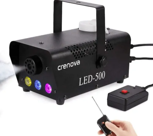 Halloween Fog Machine with Colorful Lights