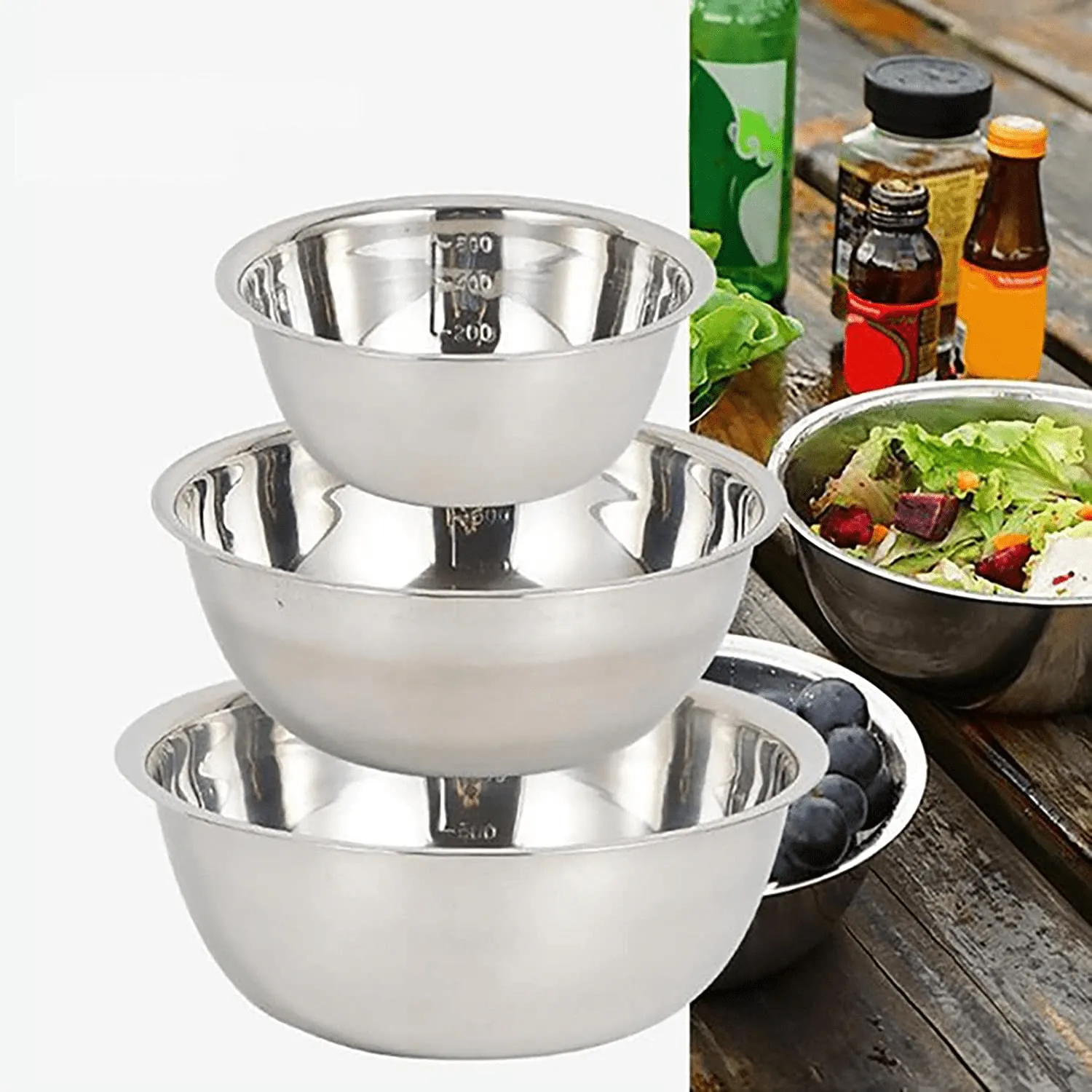 Stainless Steel Mixing Bowls