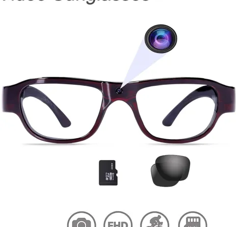 Sunglasses with Ultra HD Outdoor Sports Action Camera