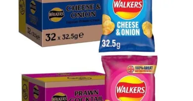 Deliciously Bulk-buy Walkers Crisps by the case to keep your family satisfied.