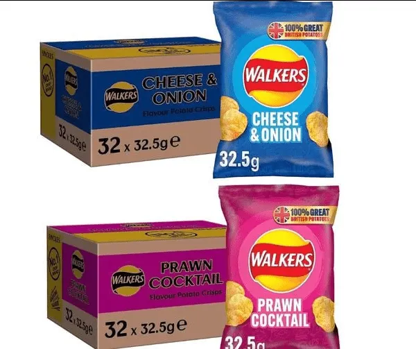 Deliciously Bulk-buy Walkers Crisps by the case to keep your family satisfied.